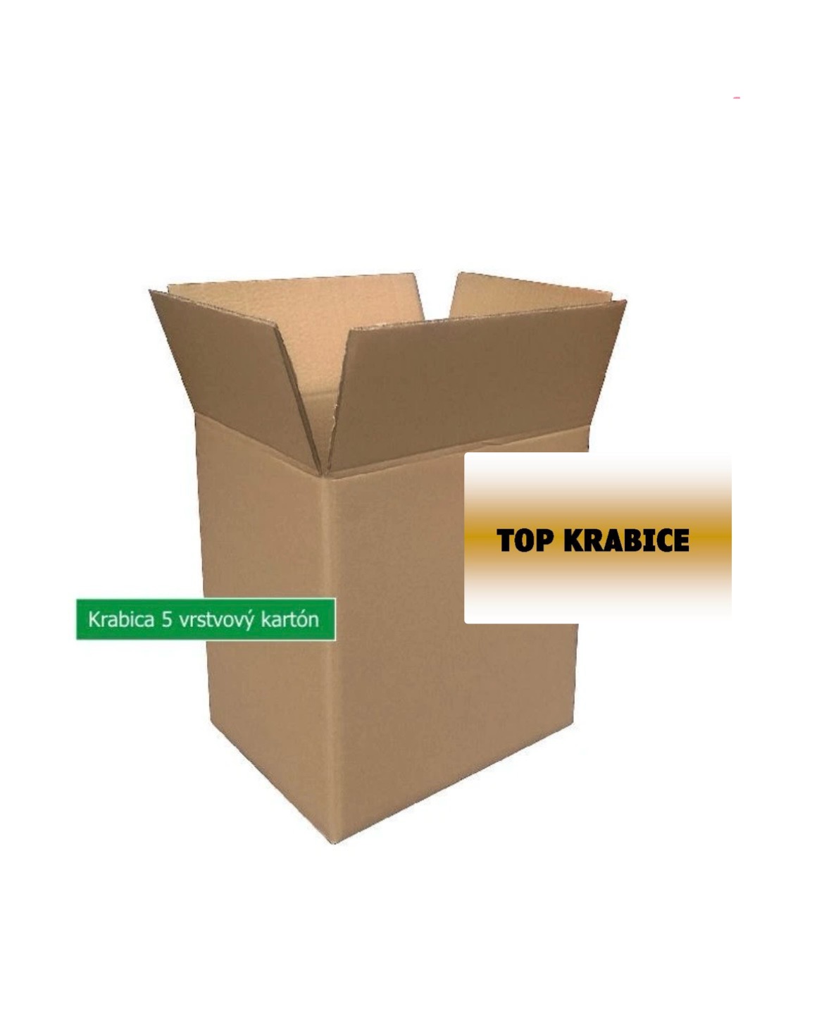 FEFCO 201, 275x275x390mm, z 5VL lepenky Hnedo-Hnedá_(A)