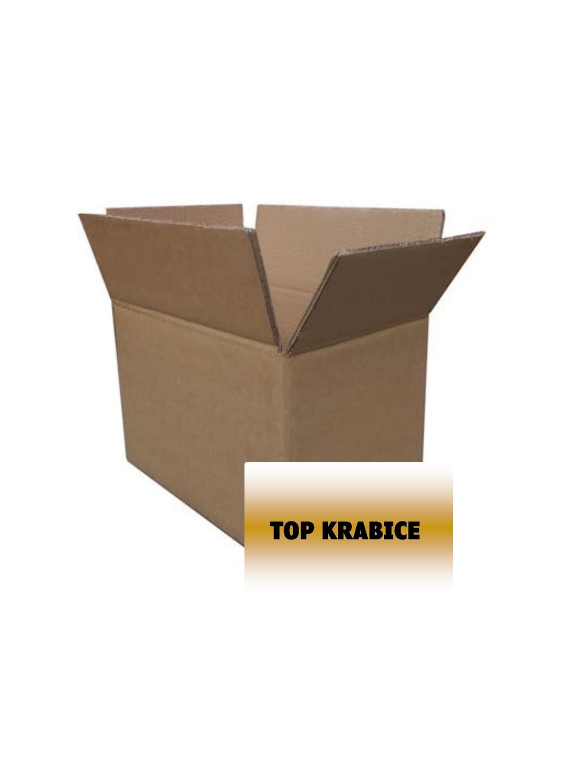 FEFCO 201, 300x200x200mm, z 5VL lepenky Hnedo-Hnedá_EXTRA
