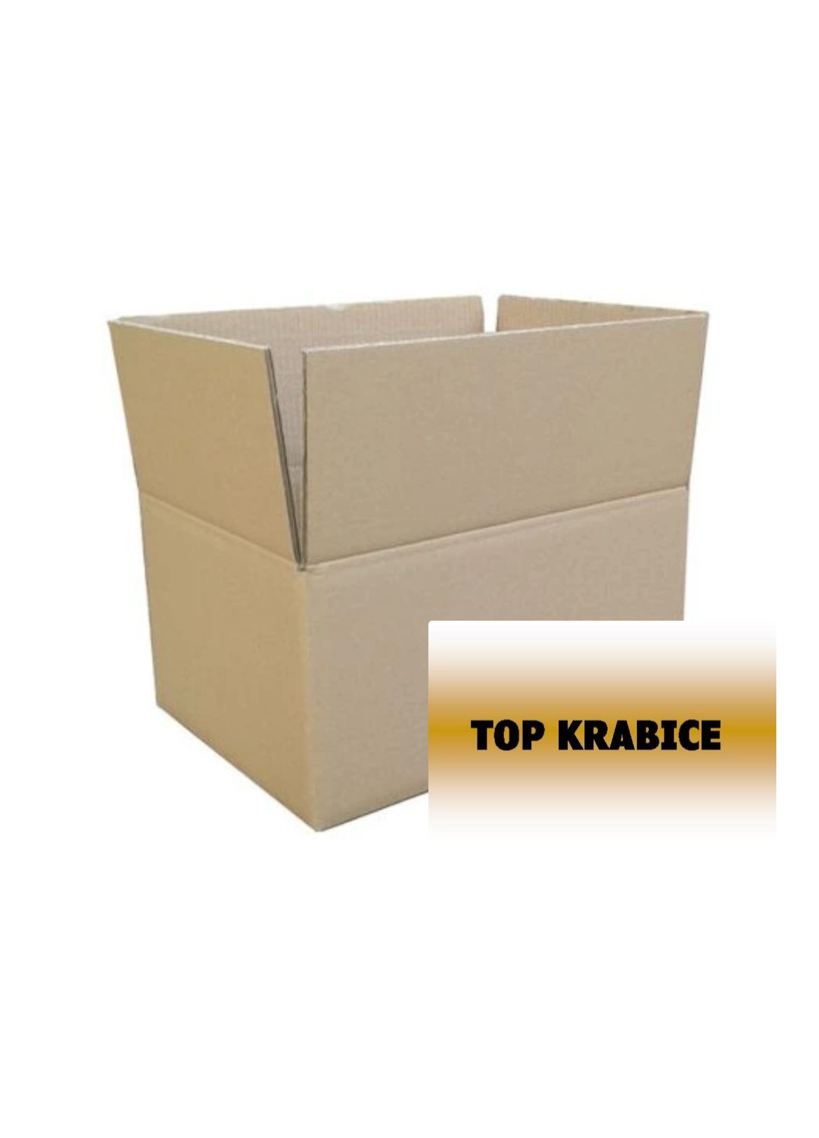 FEFCO 201, 400x300x200mm, z 5VL lepenky Hnedo-Hnedá_EXTRA