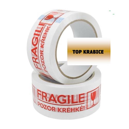 Lepiaca páska 48 mm x 66 m - KREHKÉ / FRAGILE
