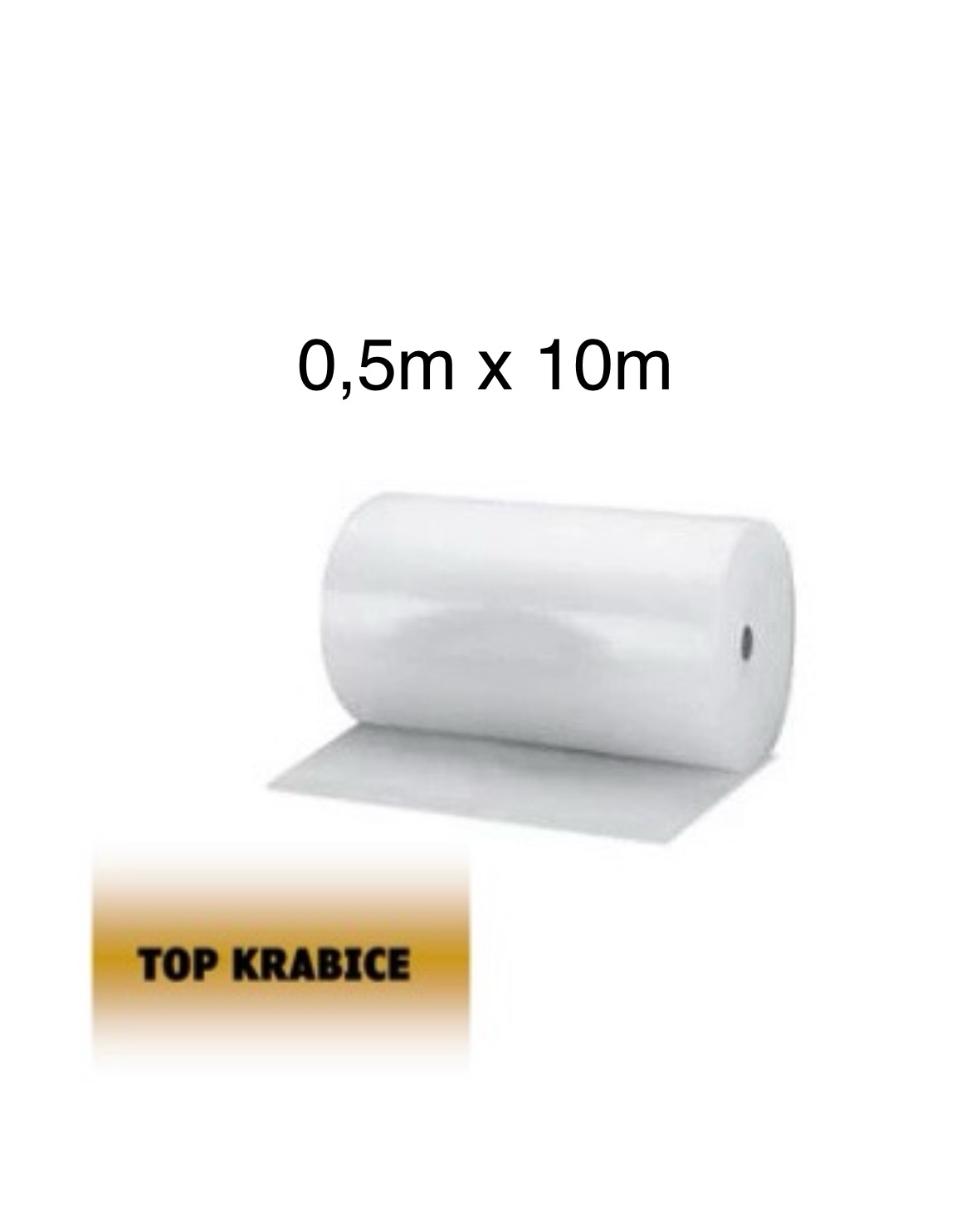 Bublinková fólia 0,5 x 10 m - stredná rolka 