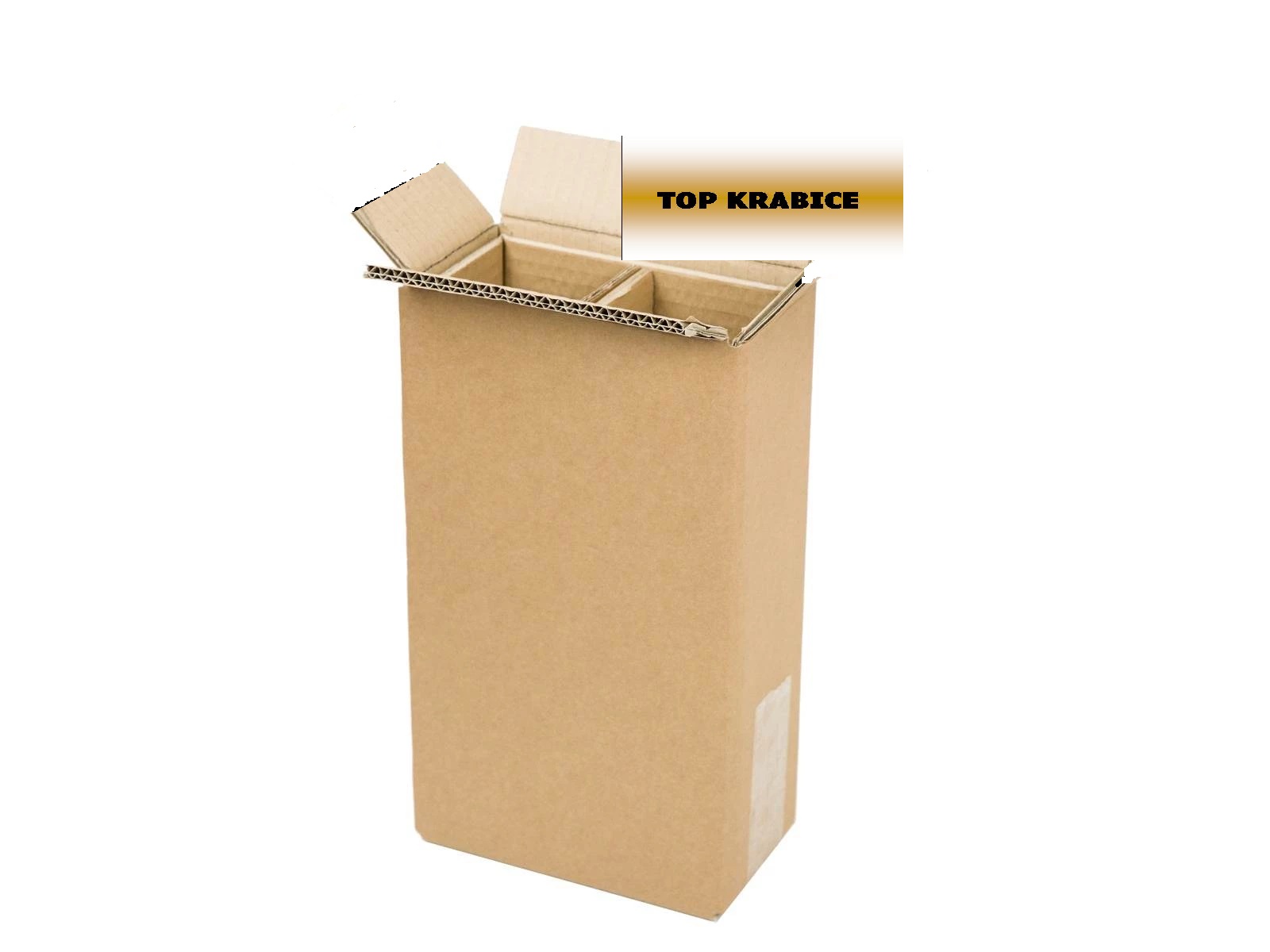 Krabica na víno (02 fl.) , 185x95x390 mm, 5VL extra pevná (B)