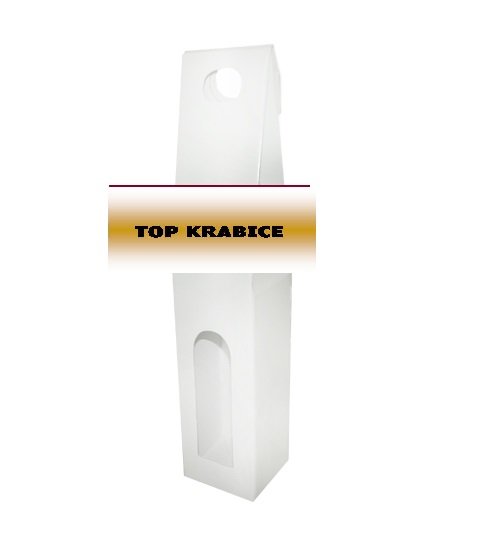 Darčeková krabica na 1 fľašu vína (biela)