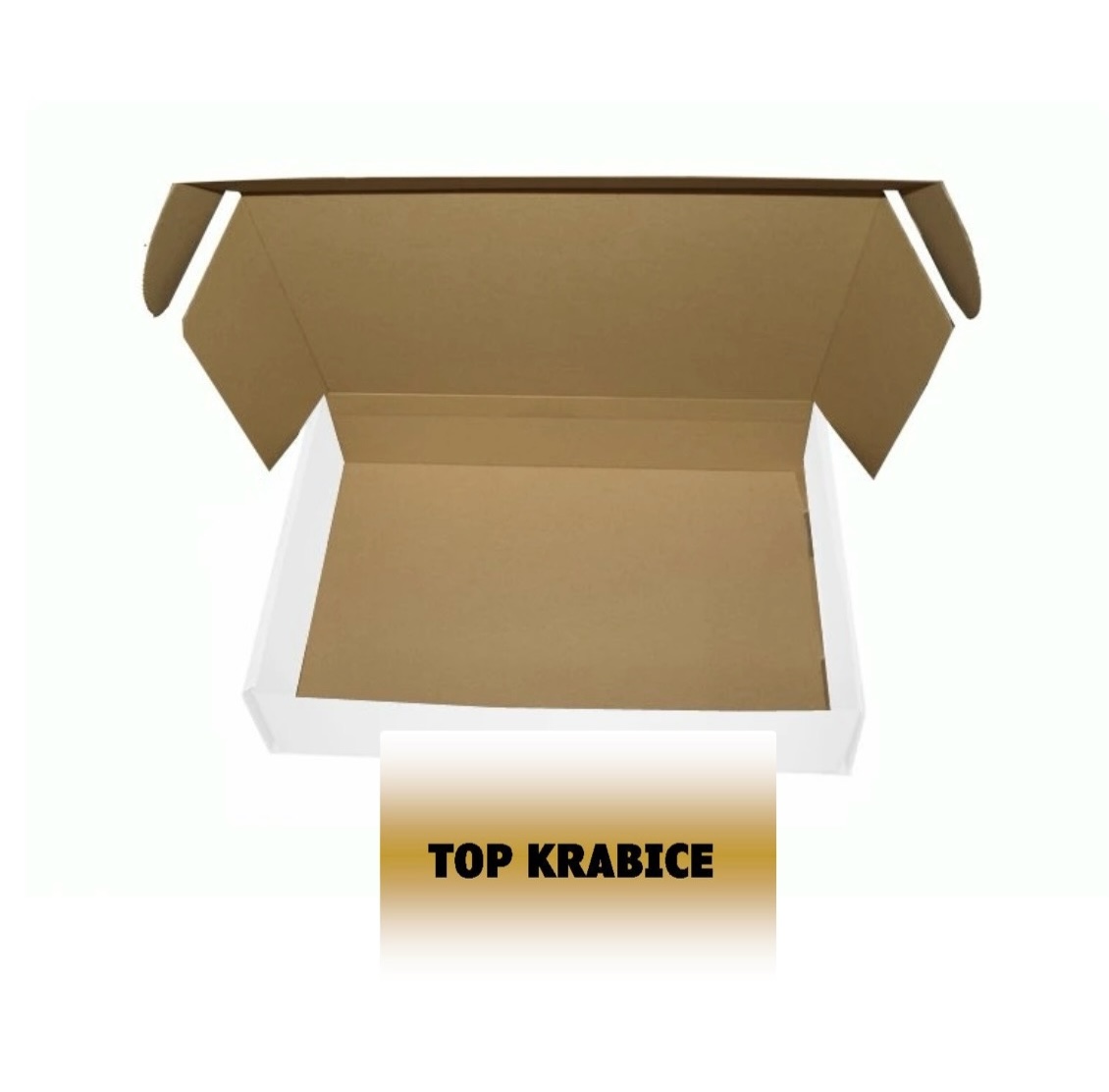 Krabica na zákusky a torty 440x305x100mm, (S001)